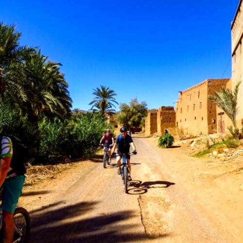 biking in zagora valley